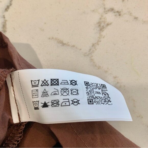 🌞 ZARA Tiered Maxi Skirt in Chocolate Brown Medium - Picture 10 of 12